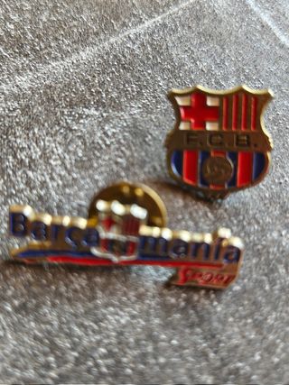 Lote de pins FC Barcelona