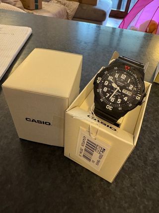 Orologio Casio MRW-200H-1BVEG Nero nuovo