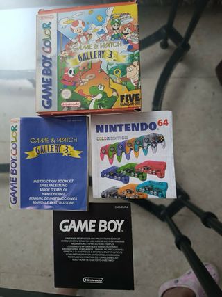 Game & Watch Gallery 3 Game Boy Color