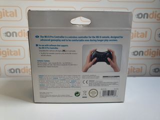 Mando Wii U Pro Controller Negro - Caja y Manual
