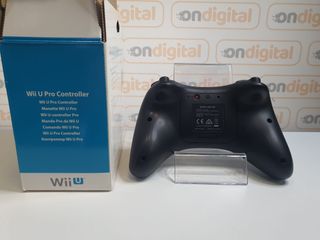 Mando Wii U Pro Controller Negro - Caja y Manual