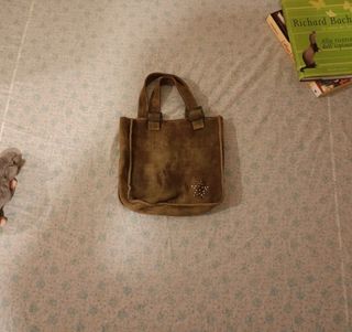 Borsa vintage Exito marrone stile Y2K