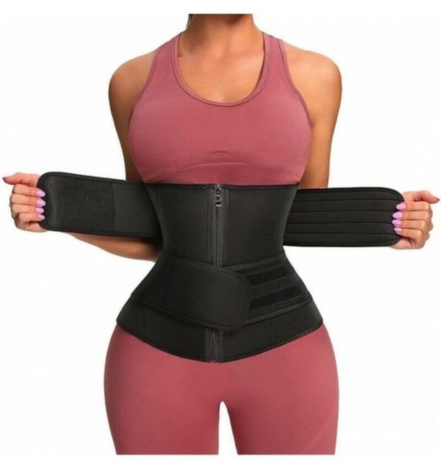 Cintura di riduzione in neoprene, cerniera e velcros.XL