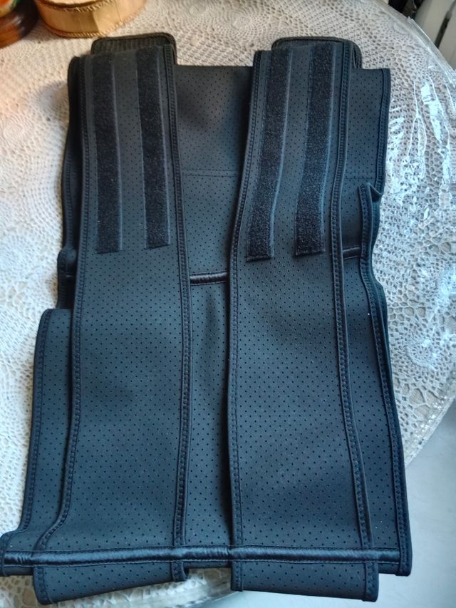 Cintura di riduzione in neoprene, cerniera e velcros.XL