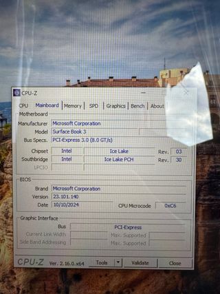 Microsoft Surface Book 3 i7 32GB RAM NVIDIA RTX300