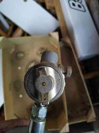 Pistola per verniciare in alluminio