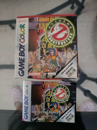 Extreme Ghostbusters Game Boy Color Caja + Manual