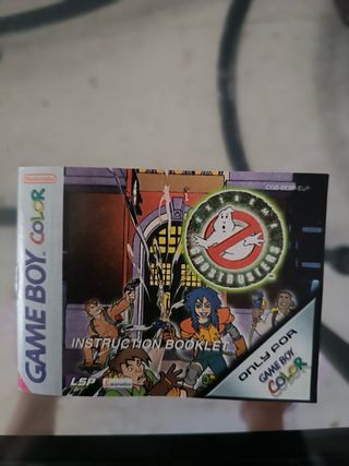 Extreme Ghostbusters Game Boy Color Caja + Manual