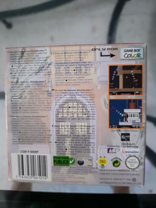 Extreme Ghostbusters Game Boy Color Caja + Manual