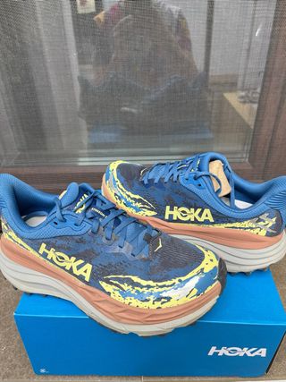 Hoka Stinson 7 Zapatillas Trail Azul/Amarillo