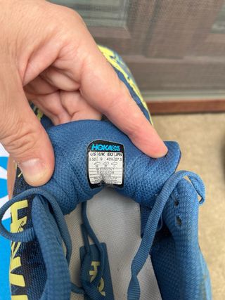 Hoka Stinson 7 Zapatillas Trail Azul/Amarillo