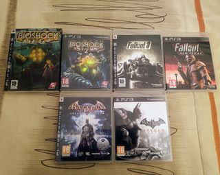 Lote 6 Juegos PS3