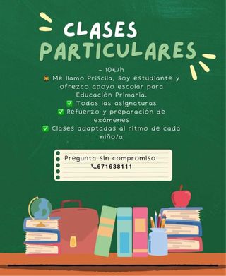 clases particulares de primaria