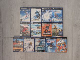 Lote 13 Juegos PS2 SSX Tricky + Tony Hawk's PAL