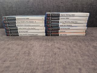 Lote 13 Juegos PS2 SSX Tricky + Tony Hawk's PAL