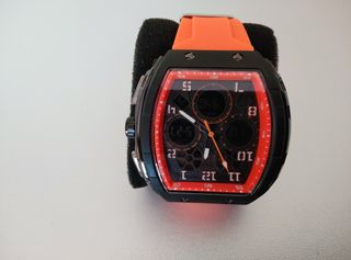 Reloj Deportivo Negro y Naranja