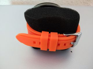 Reloj Deportivo Negro y Naranja