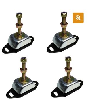 4 Silemblocks nuevos sin usar