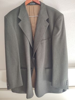 Americana lana jaspeado Emilio Tucci XXXL