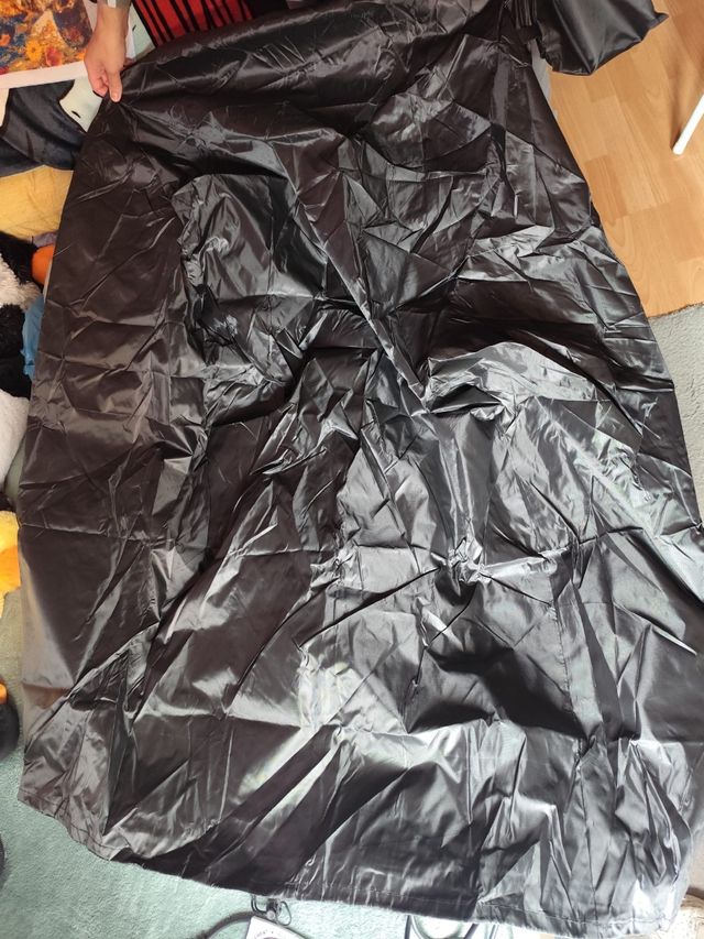 Lona para barbacoa negra