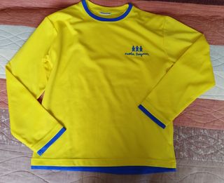 Camiseta Escola Puigcerver manga larga camarilla 