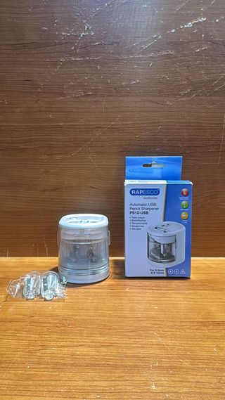 Sacapuntas Eléctrico Rapesco PS12-USB