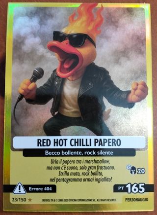 Red Hot Chilli Papero 23/150
