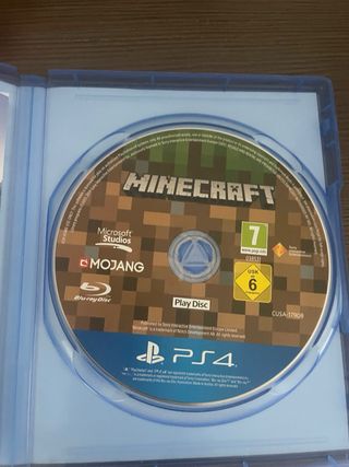 Minecraft PS4 - Muy poco usado