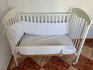 Cuna blanca de Trama