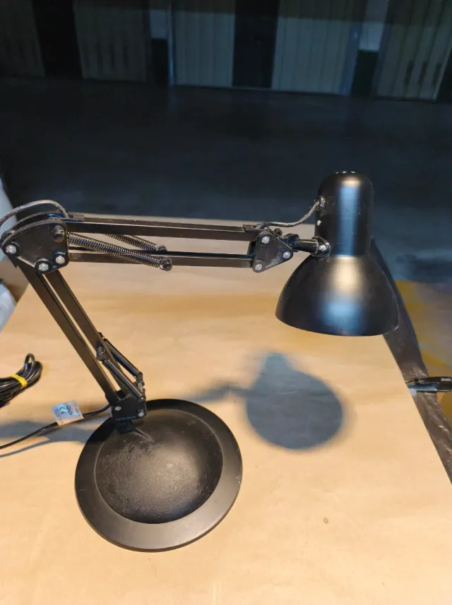 Flexo de mesa negro metálico