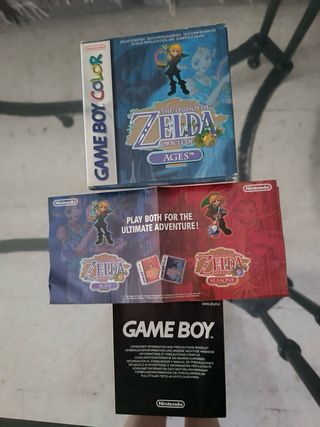 The Legend of Zelda Oracle of Ages - Game Boy Colo