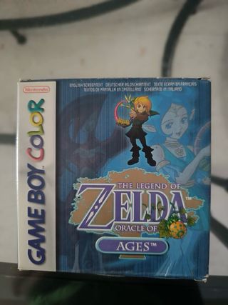 The Legend of Zelda Oracle of Ages - Game Boy Colo