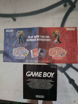 The Legend of Zelda Oracle of Ages - Game Boy Colo