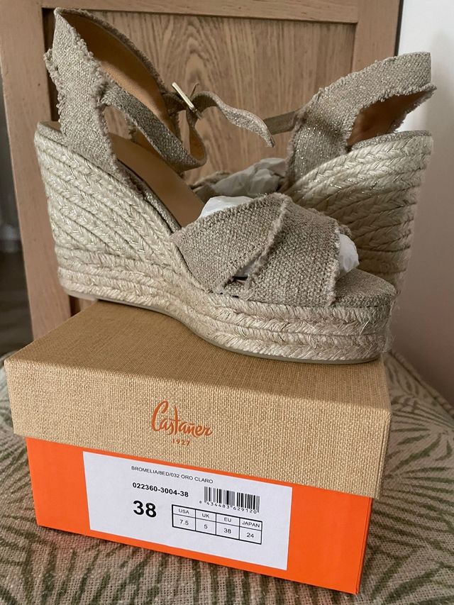 Zapatillas Castañer nuevas sin usar