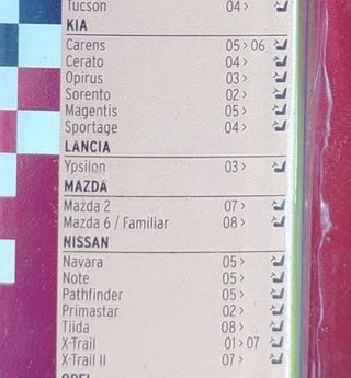 Limpiaparabrisas E14