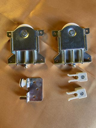 2 Ruedas Polea Puerta Corredera Muebles