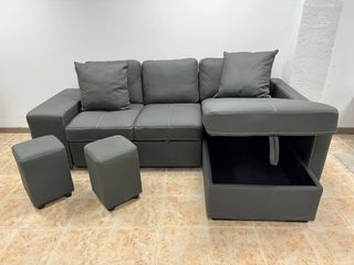 Chaiselongue Cama Arcón Pufs NUEVA!