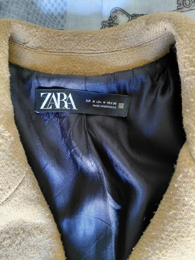 Cappotto Zara cammello