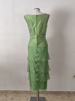 Conjunto fiesta Pronovias Falda y Top Verde