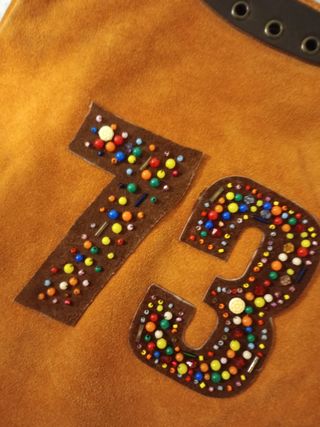 Borsa arancione vintage Exito stile Y2K