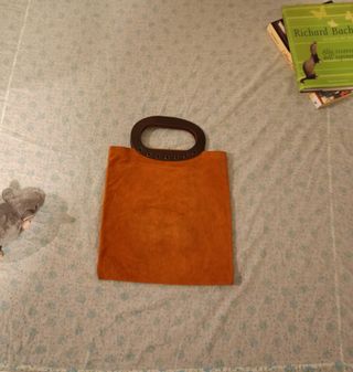 Borsa arancione vintage Exito stile Y2K