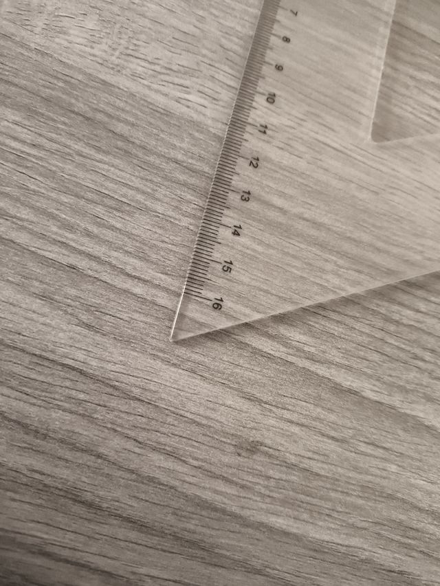 Escuadra y cartabón 30cm + Semicírculo