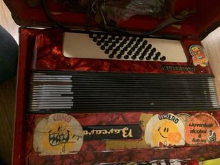 Acordeón Barcarole Studiosus Rojo