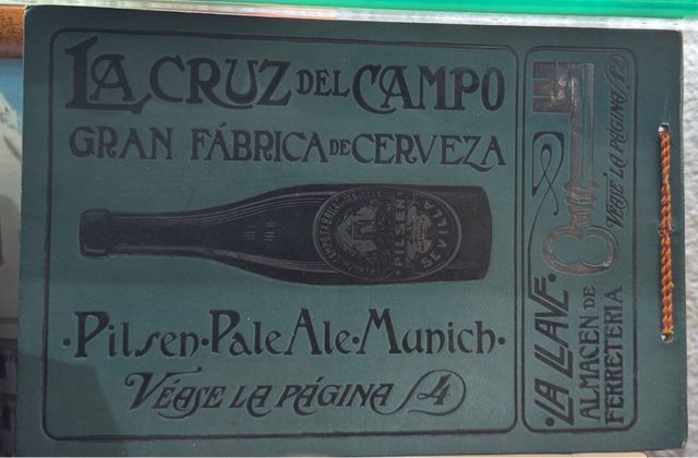 Publicidad Cruzcampo 1907 Fábrica Cerveza 1ª foto 