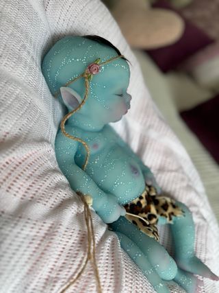 Muñeco bebé silicona Avatar