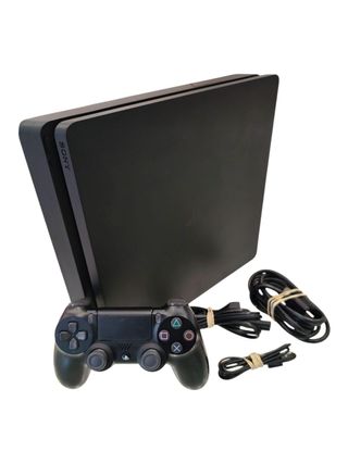 CONSOLA PS4 SLIM 1 TB + MANDO + CABLES