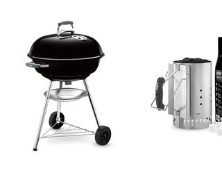 Barbacoa Weber Negra y Plateada