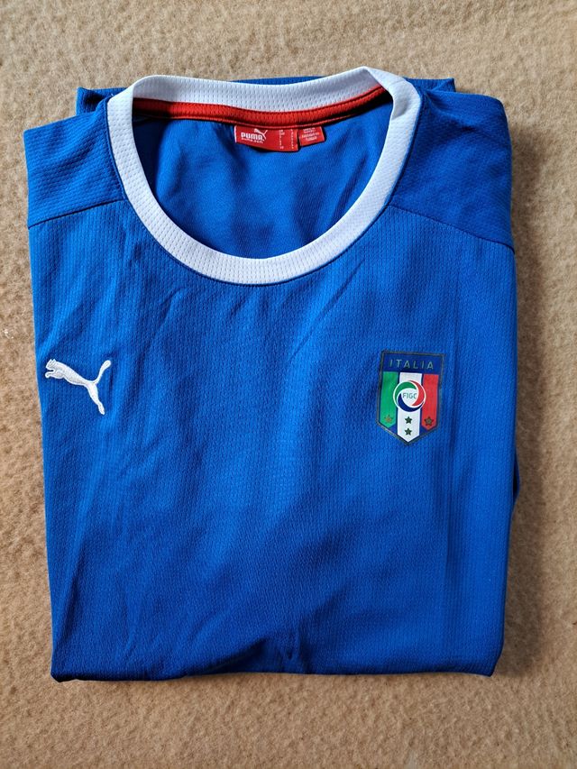 Maglia Italia Puma Azzurra Taglia L