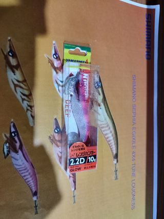 Lote 4 señuelos pesca YAMASHITA 2.2 Deep