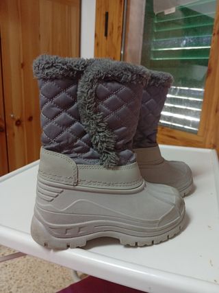 Botas de nieve para niño talla 27